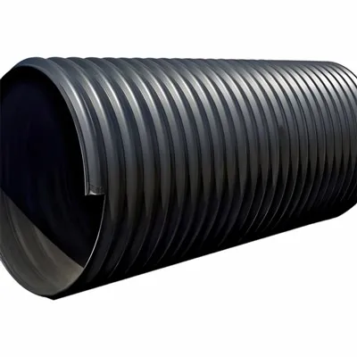 Tubería espiral HDPE reforzada con tira de acero